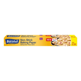 BACOFOIL NON STICK BAKING PAPER 5m x 38cm