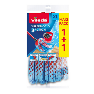 VILEDA SUPERMOCIO 3 ACTION REFILL 2PK