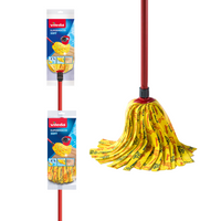 VILEDA SUPERMOCIO SOFT MICROFIBRE MOP + FREE REFILL