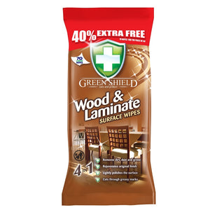 GREEN SHIELD WOOD & LAMINATE WIPES 70PK