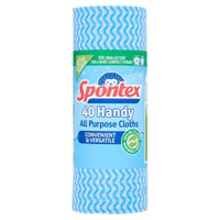SPONTEX HANDY ALL PURPOSE CLOTH 40PK