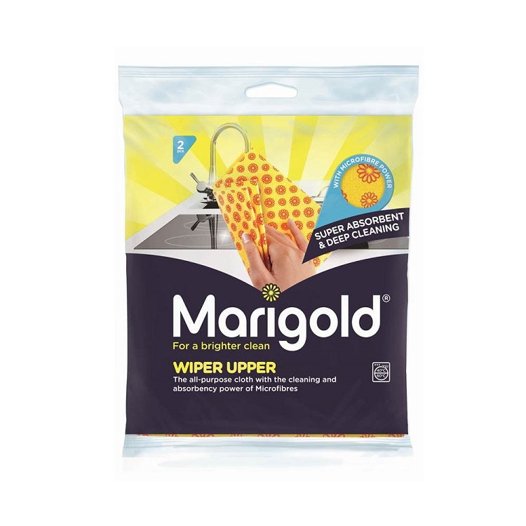 MARIGOLD WIPER UPPER CLOTH 2PK