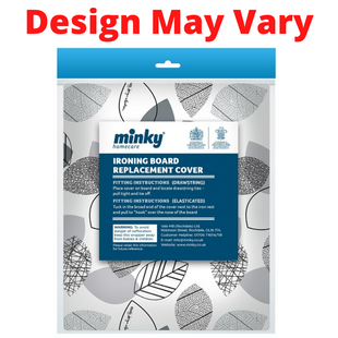 MINKY COTTON IRONING BOARD COVER 97 X 34CM