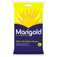 MARIGOLD EXTRA-LIFE KITCHEN GLOVES LARGE