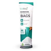ECO360 EXTRA STRONG KITCHEN DRAWSTRING BIN LINERS 20L 20PK