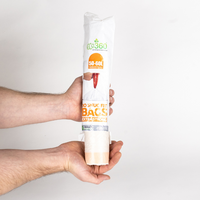 ECO360 EXTRA STRONG KITCHEN DRAWSTRING BIN LINERS 60L 10PK