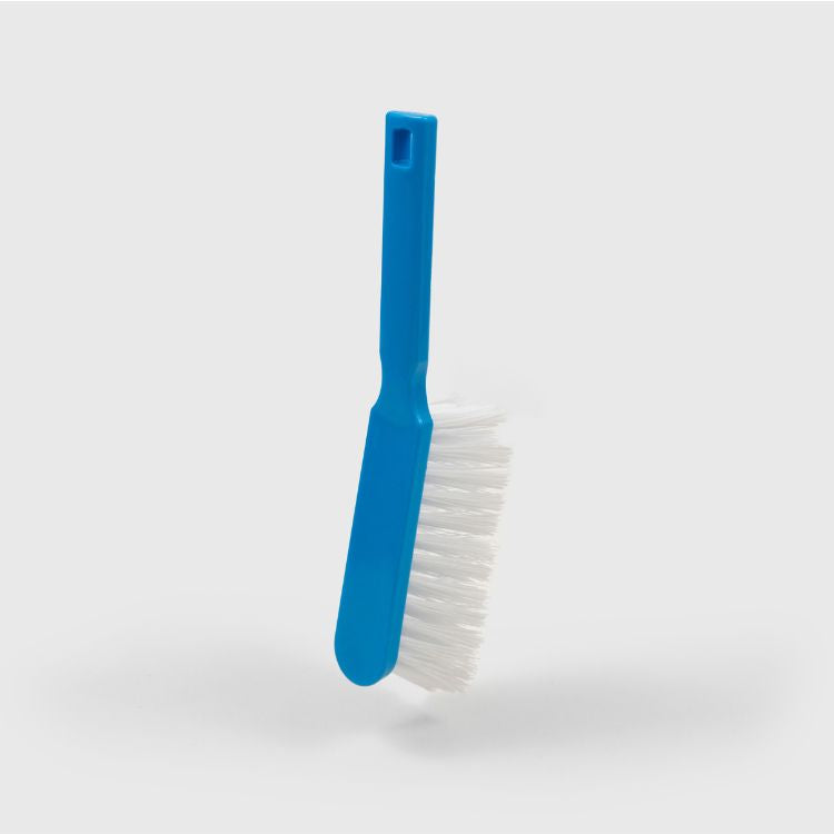 ELLIOTT PLASTIC HAND BRUSH BLUE STIFF