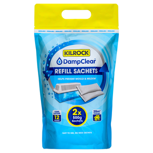 KILROCK DAMP CLEAR MOISTURE TRAP REFILLS 2 X 500G