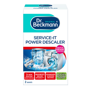 DR BECKMANN SERVICE IT POWER DESCALER LIMESCALE REMOVER 2 X 50G