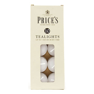 PRICE'S TEALIGHTS 4.5HR 10PK
