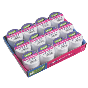 ULTRATAPE DOUBLE SIDED TAPE WHITE 50MM X 4.5M