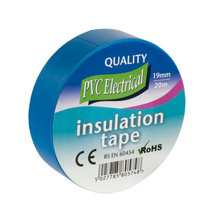 ULTRATAPE ELECTRICAL PVC INSULATION TAPE BLUE 19MM X 20M