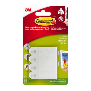 COMMAND SMALL PICTURE STRIPS 1.8KG 4PK