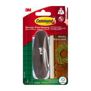 COMMAND OUTDOOR DESIGNER HOOK LARGE BRONZE 2.2KG