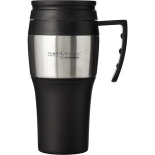 THERMOS THERMOCAFE STAINLESS STEEL TRAVEL MUG