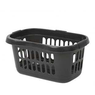 WHAM CASA HIPSTER LAUNDRY BASKET MIDNIGHT BLACK