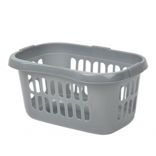 WHAM CASA HIPSTER LAUNDRY BASKET SILVER
