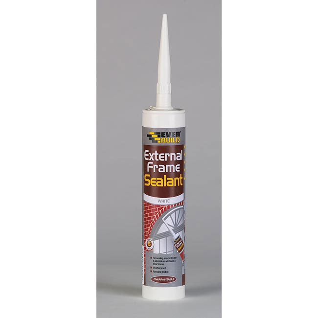 EVERBUILD EXTERNAL FRAME SEALANT C3 CARTRIDGE WHITE