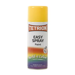 TETRION EASY SPRAY PAINT YELLOW 400ML