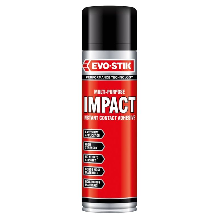 EVO STIK IMPACT ADHESIVE SPRAY 500ml