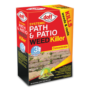 DOFF CONCENTRATED PATH & PATIO WEEDKILLER 3PK