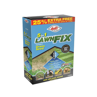DOFF 5 IN 1 LAWN FIX INCLUDES GRASS SEED 2.25KG