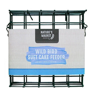 KINGFISHER GREEN WIRE SUET HOLDER