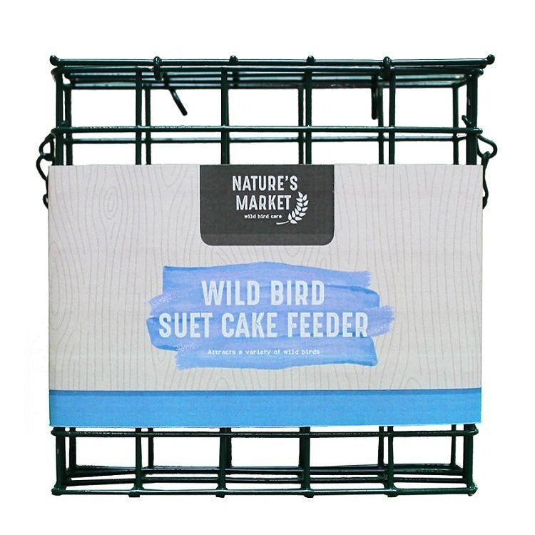 KINGFISHER GREEN WIRE SUET HOLDER