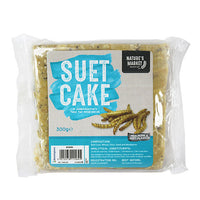 KINGFISHER SUET CAKE WITH SEED & MEALWORM 300G