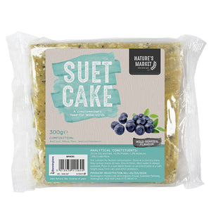 KINGFISHER SUET CAKE WITH WILD BERRIES 300G