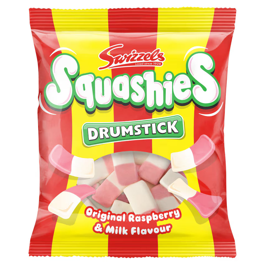 SWIZZELS DRUMSTICK SQUASHIES ORIGINAL 140g - 12 PACK
