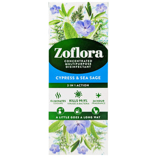 ZOFLORA CYPRESS & SEA SAGE CONCENTRATED DISINFECTANT 120ml